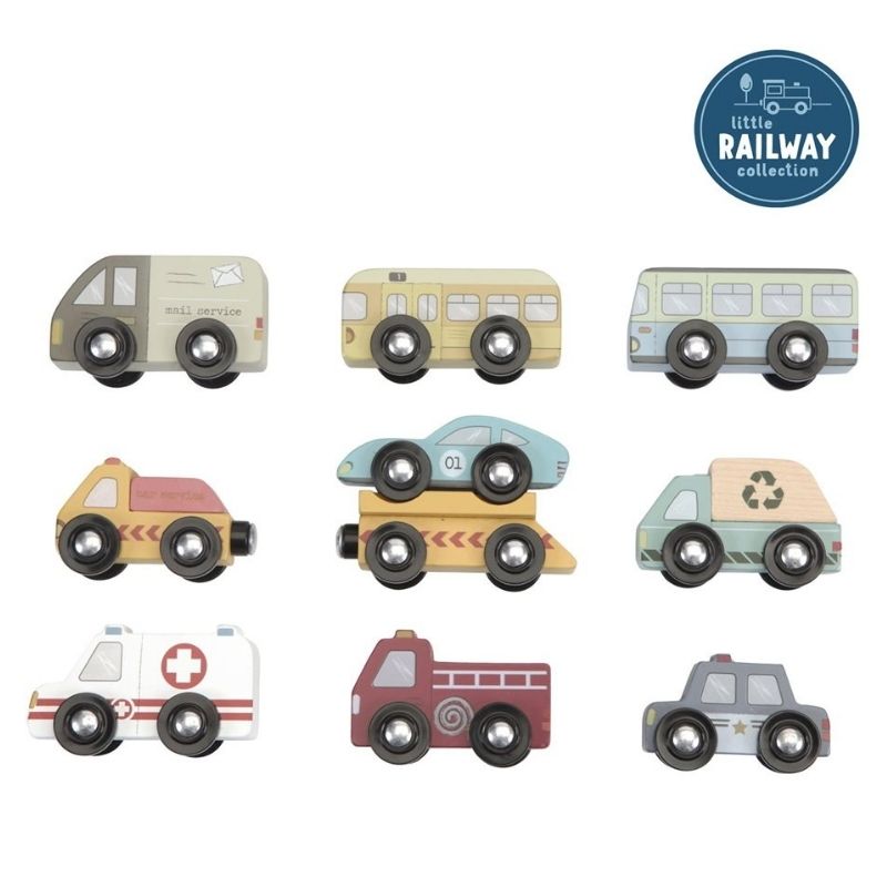 Little Dutch Railway Extension Vehicles Set The Kid Collective